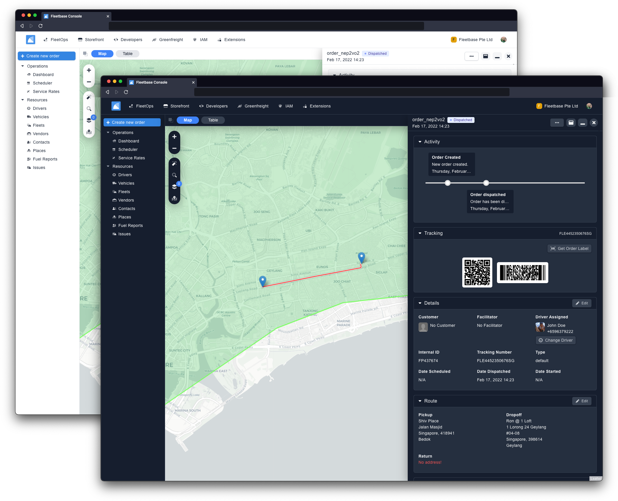 Fleetbase Console